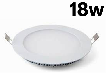 18w Round Recessed Panel
