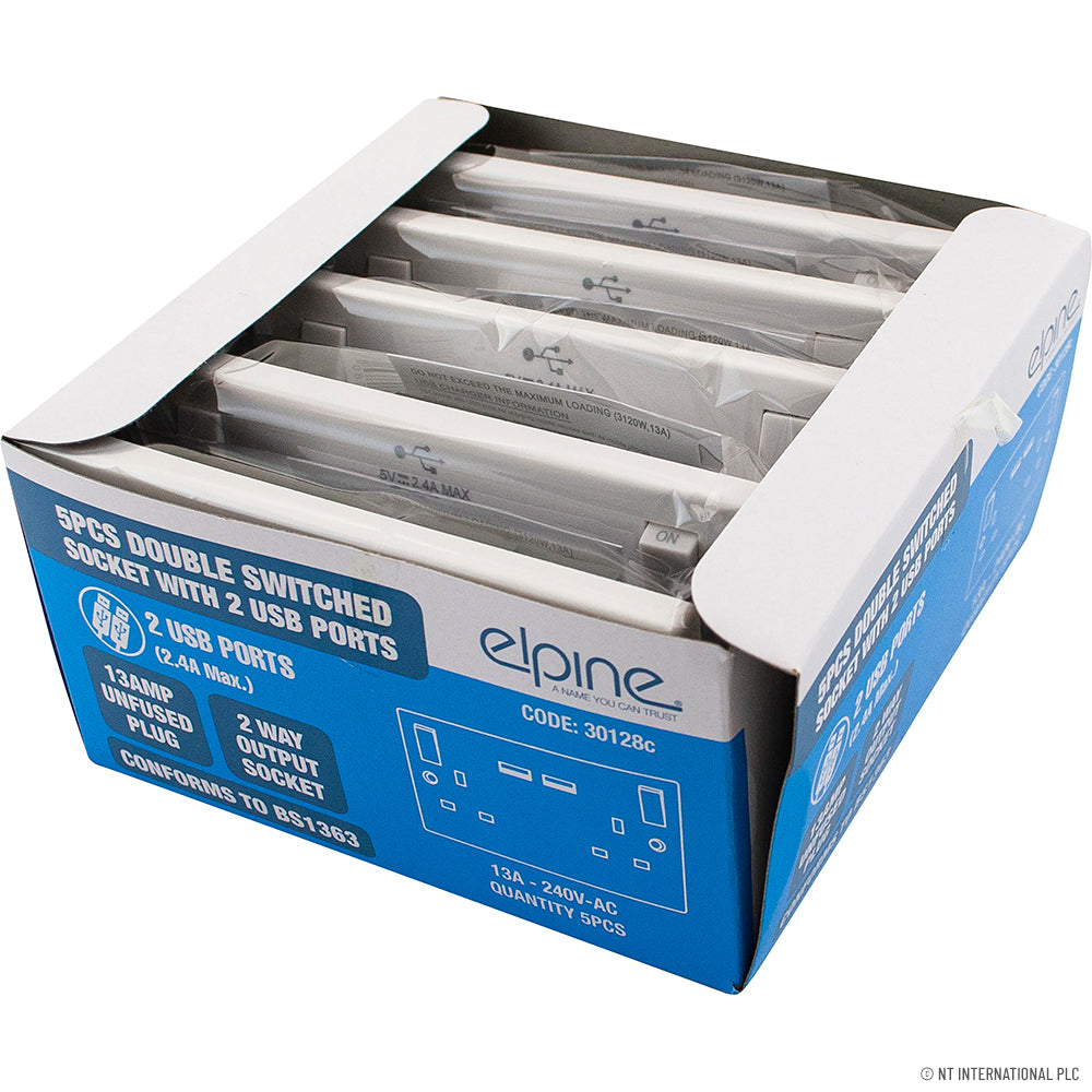 DOUBLE SOCKET with 2x2 4A (5)