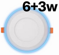 6+3w Blue Edge Panel