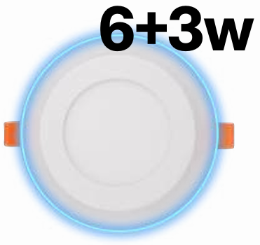 6+3w Blue Edge Panel