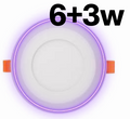 6+3w Purple Edge Panel