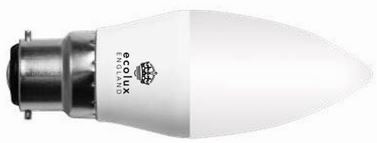 C37 Candle LED bulb - 8.5w (60w) - 6500k