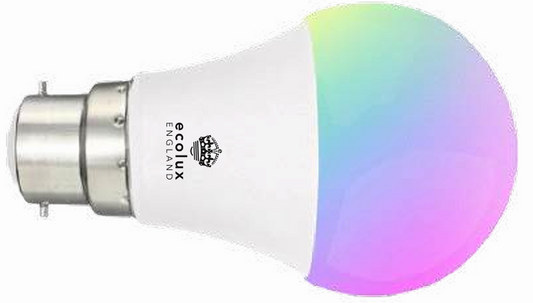 A60 GLS Smart LED bulb - RGB+CCT - 8.5w - Tuya WIFI & Bluetooth