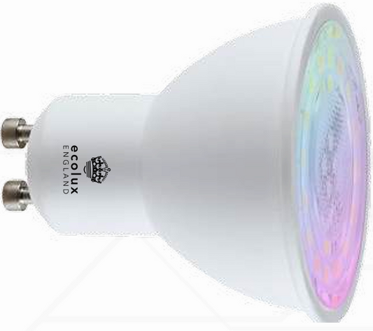 GU10 Smart LED bulb - RGB+CCT - 4.8w - Tuya WIFI & Bluetooth