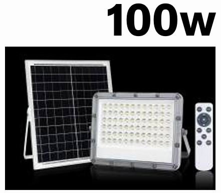 Solar Powered Floodlight - 100w