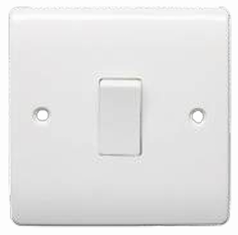 1 Gang 2 Way Plate Switch