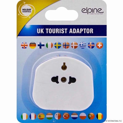 UK Tourist/Visitor Adaptor - On Card