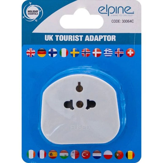 UK Tourist/Visitor Adaptor - On Card